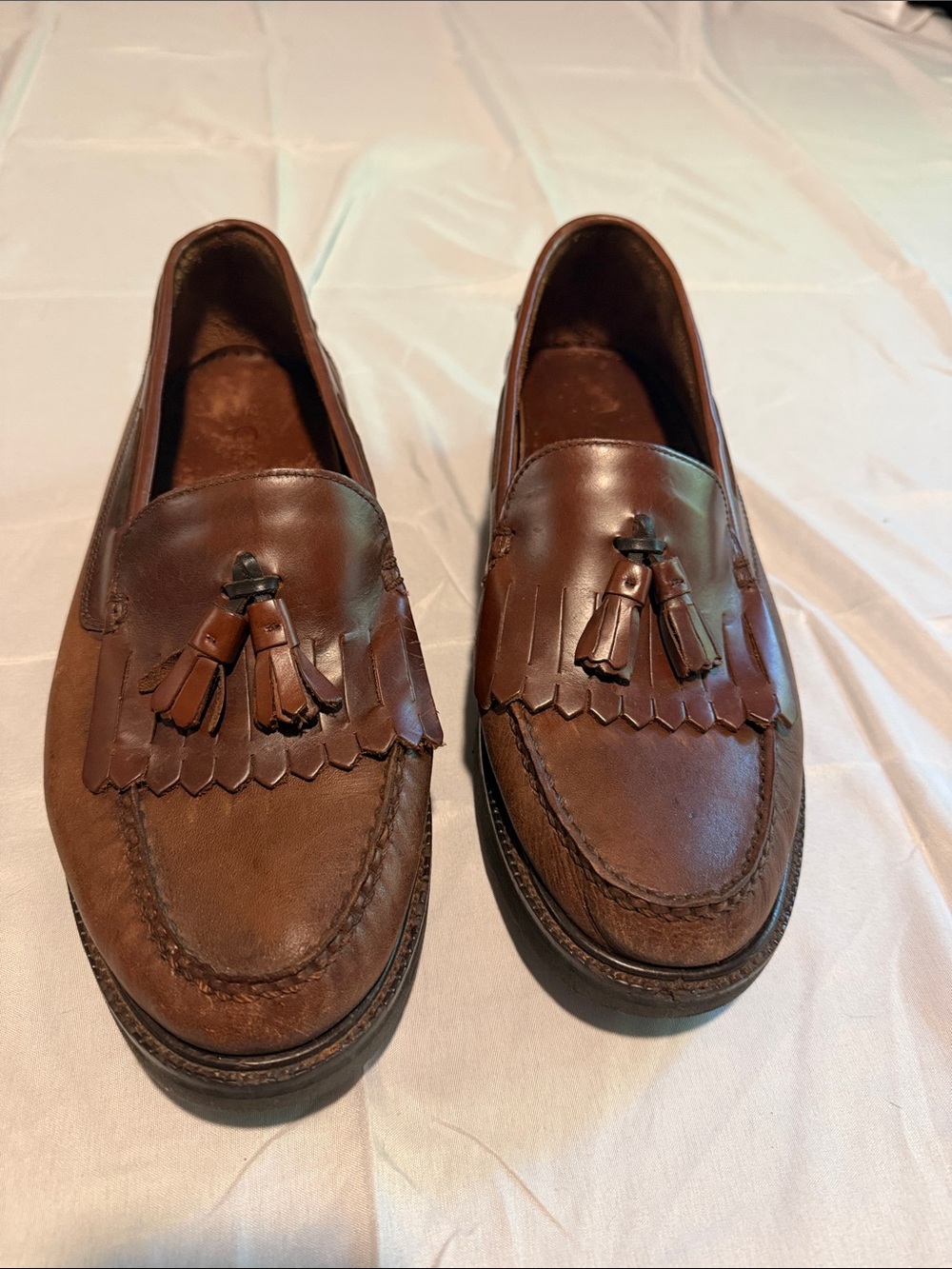 Classic Men's Tassel Loafers in Brown